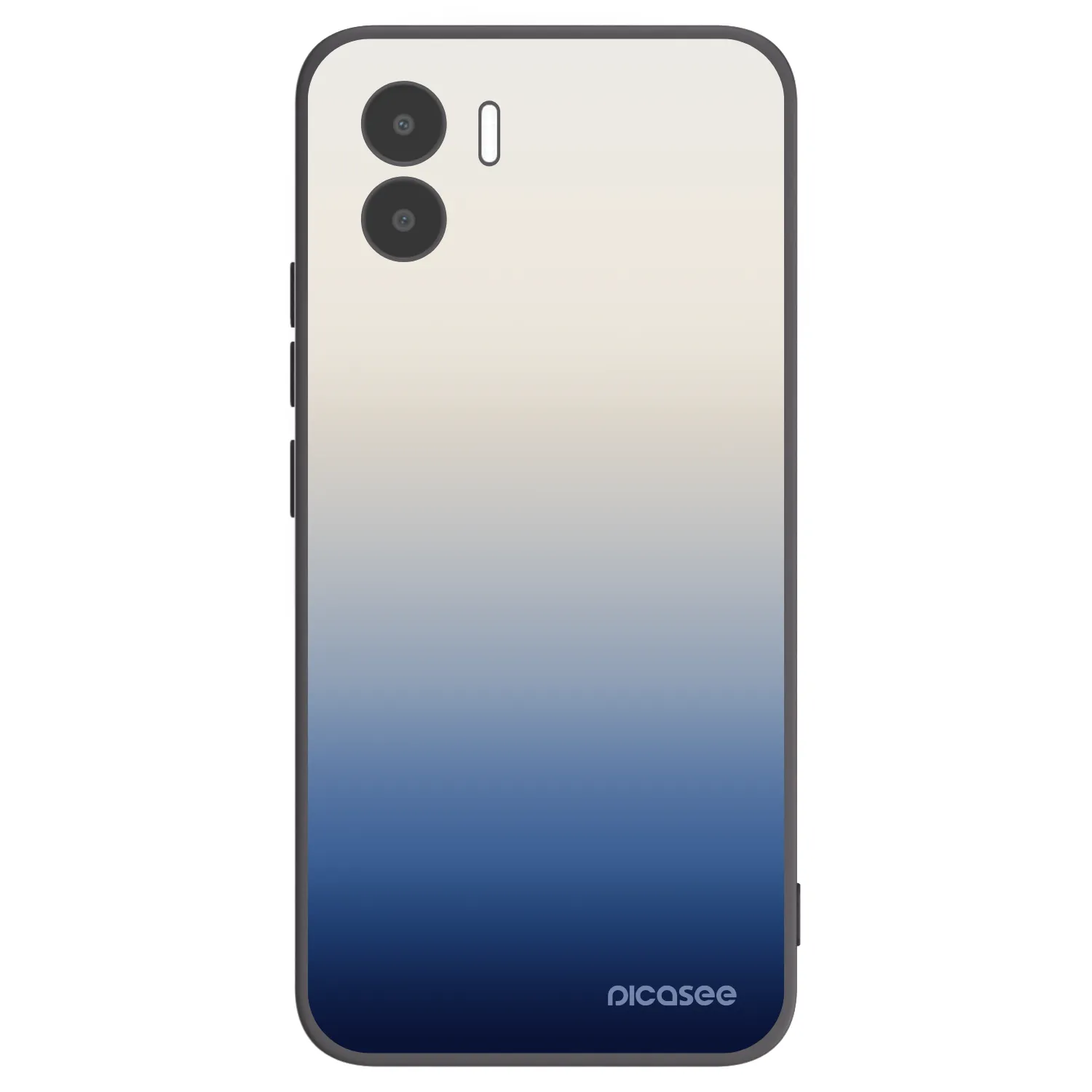 Picasee Xiaomi Redmi A2 Hülle - Schwarzes Silikon - Gravity Fade