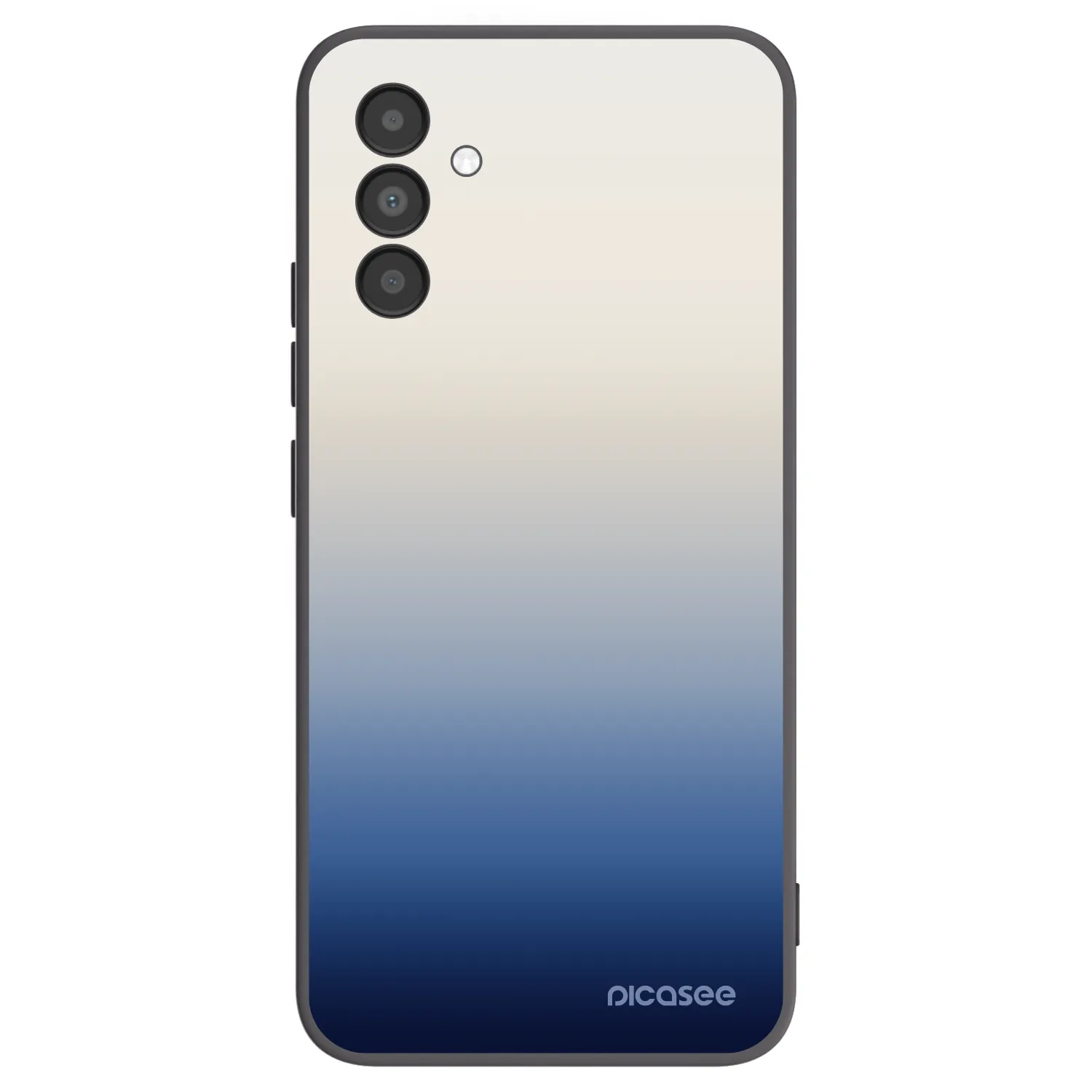 Picasee Samsung Galaxy A04s A047F Hülle - Schwarzes Silikon - Gravity Fade