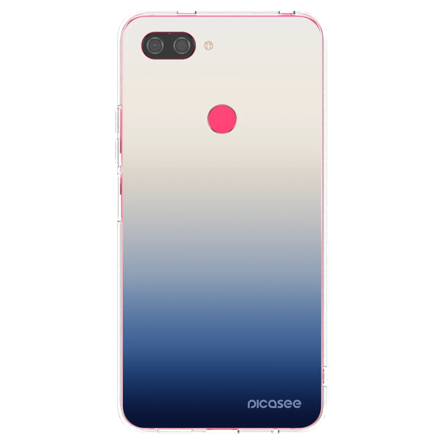 Picasee Xiaomi Mi 8 Lite Hülle - Transparentes Silikon - Gravity Fade