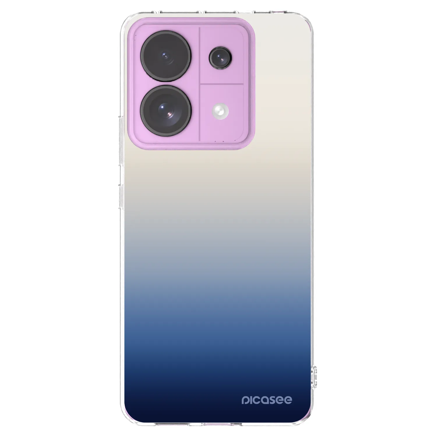 Picasee Xiaomi Redmi Note 13 Pro 5G Hülle - Transparentes Silikon - Gravity Fade