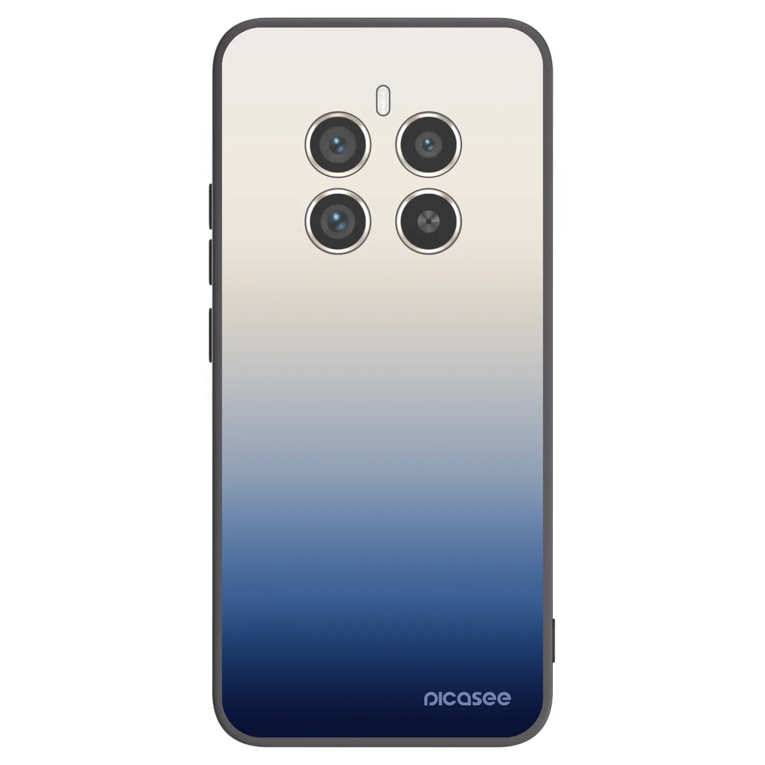 Picasee Realme 12 Pro 5G Hülle - Schwarzes Silikon - Gravity Fade