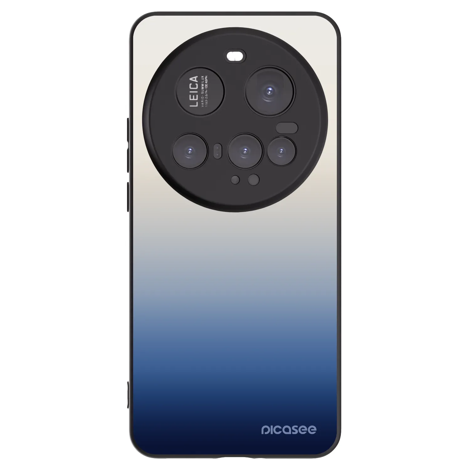 Picasee Xiaomi 15 Ultra Hülle - Schwarzes Silikon - Gravity Fade