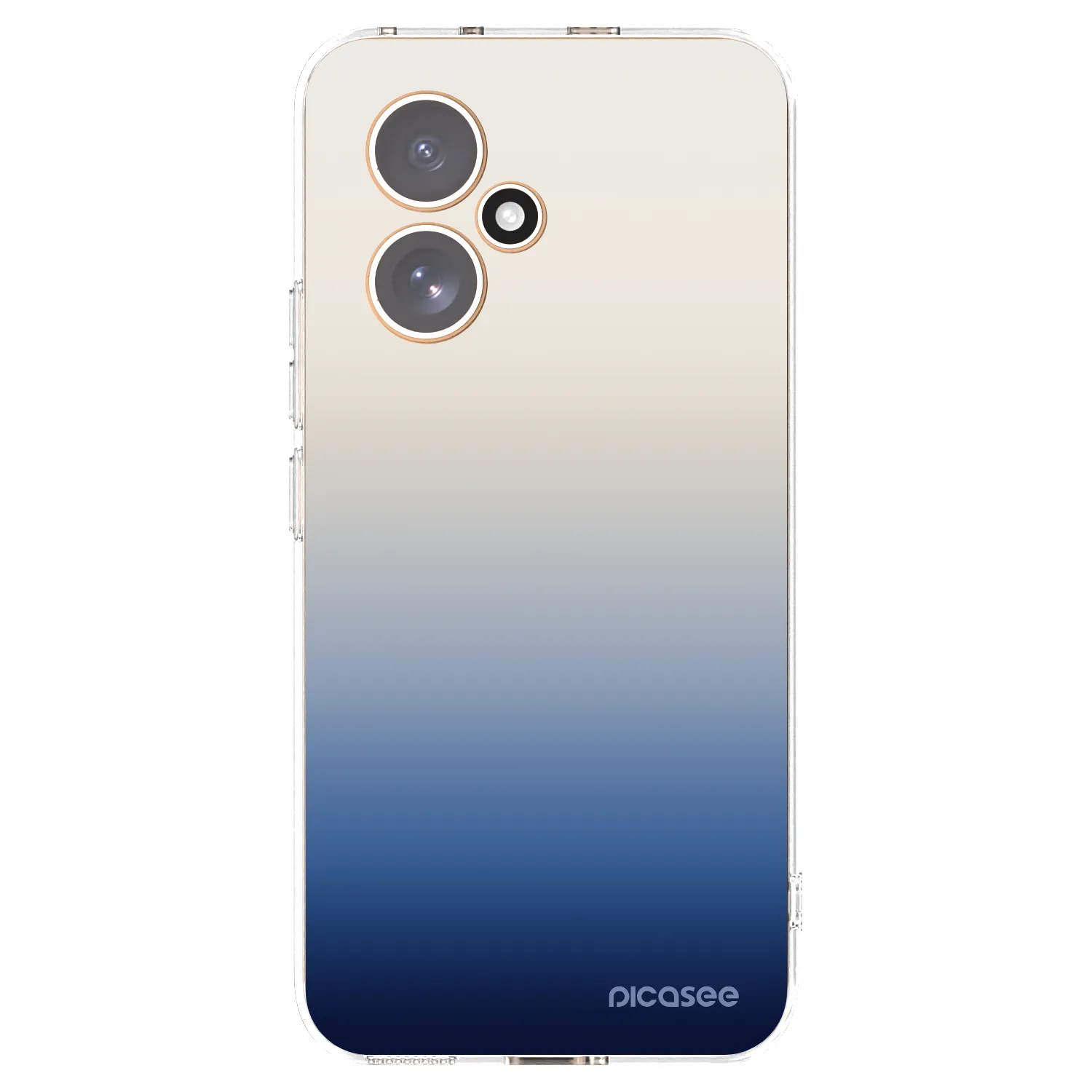Picasee Honor 400 5G Hülle - Transparentes Silikon - Gravity Fade