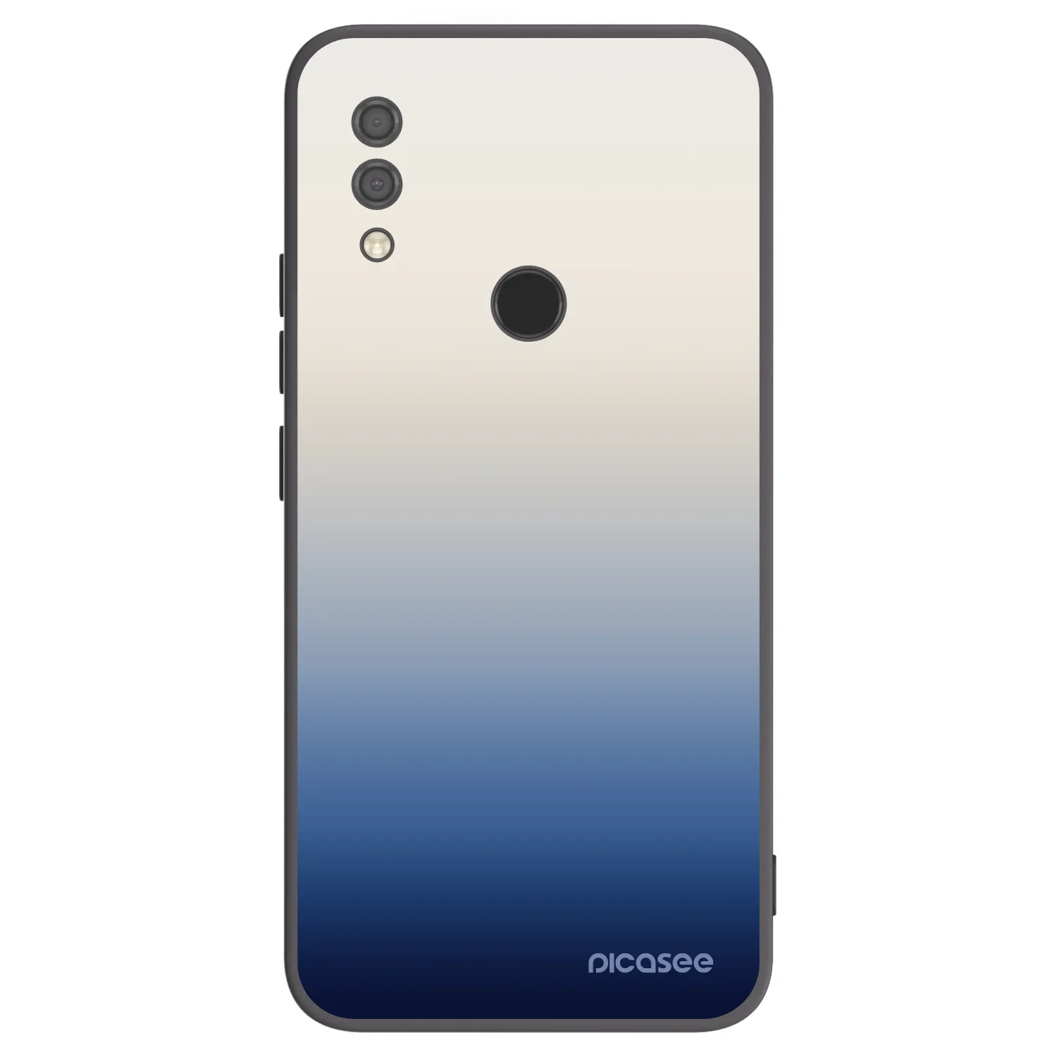 Picasee Xiaomi Redmi 7 Hülle - Schwarzes Silikon - Gravity Fade