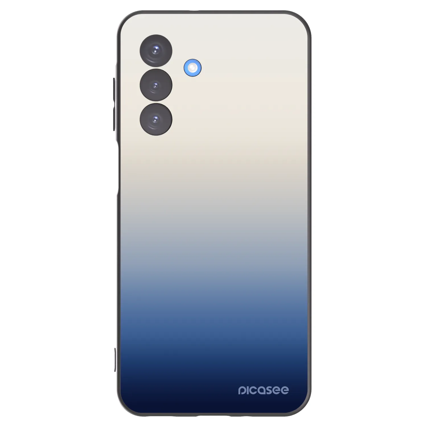 Picasee Samsung Galaxy A17 5G Hülle - Schwarzes Silikon - Gravity Fade