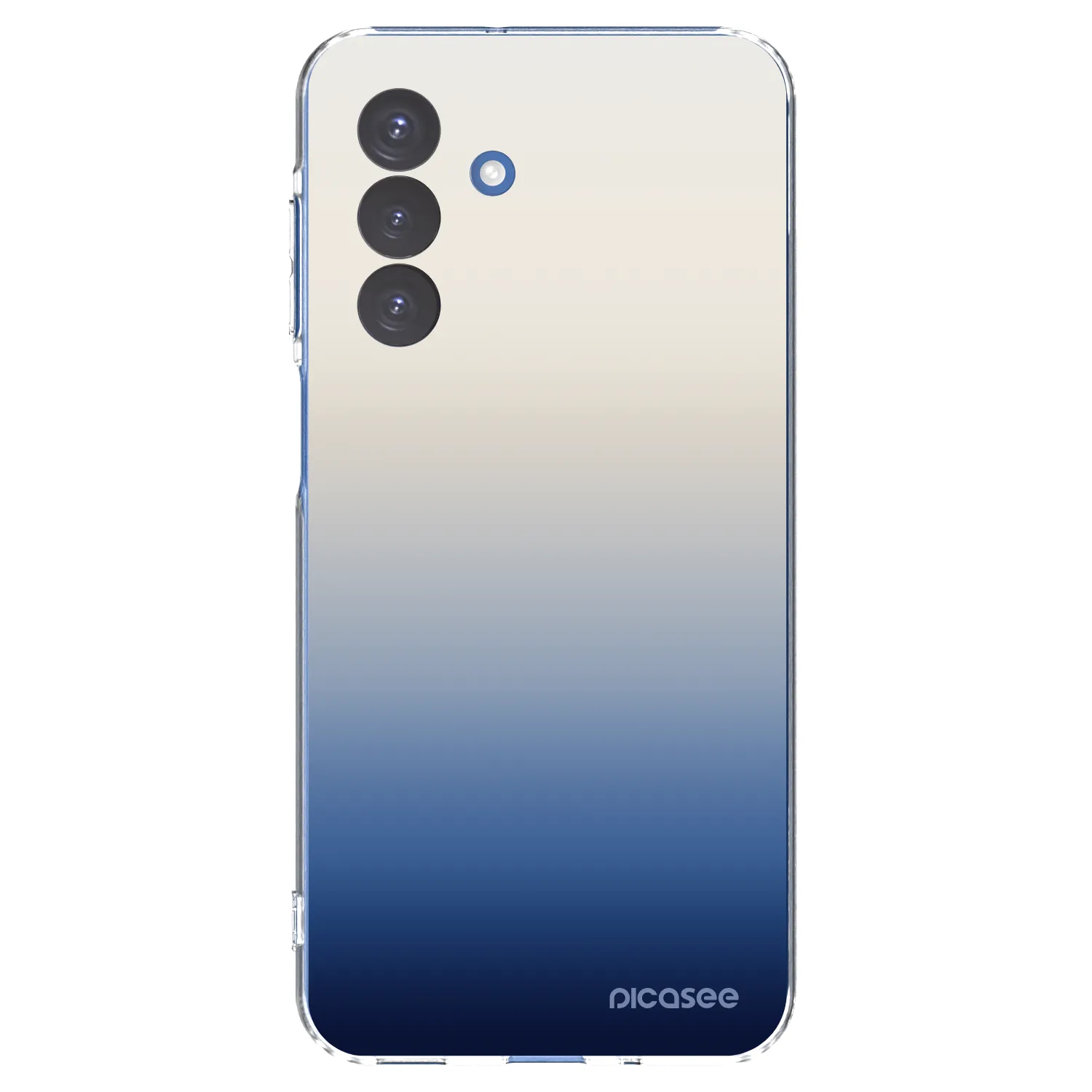 Picasee Samsung Galaxy A17 5G Hülle - Transparentes Silikon - Gravity Fade