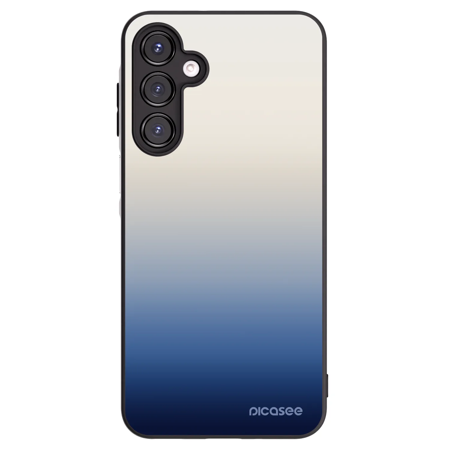 Picasee Samsung Galaxy A16 4G Hülle - Schwarzes Silikon - Gravity Fade