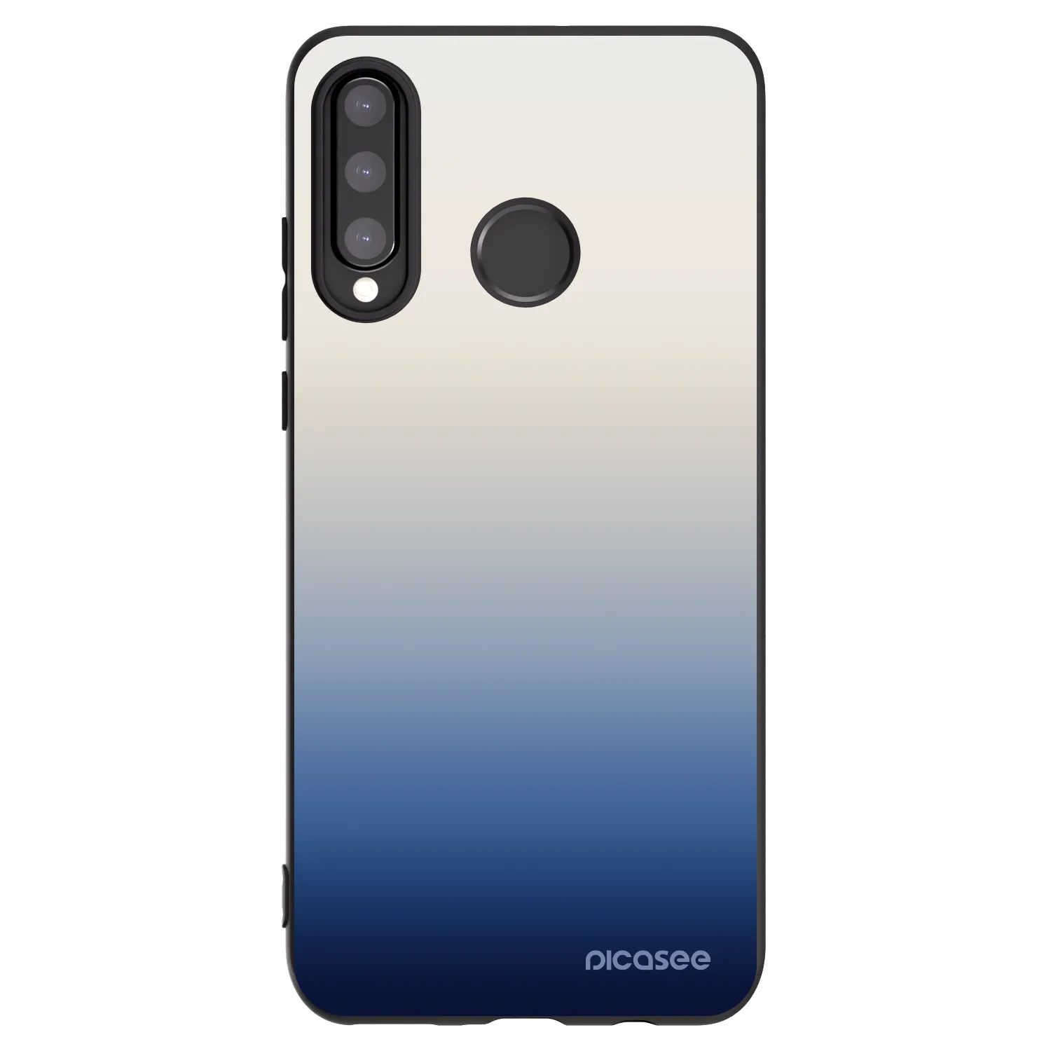 Picasee Huawei P30 Lite Hülle - Schwarzes Silikon - Gravity Fade