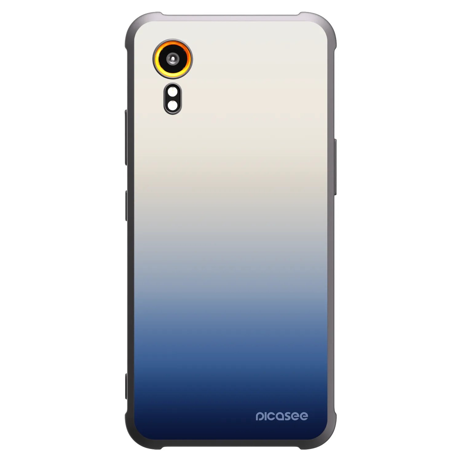 Picasee Samsung Galaxy Xcover 7 Hülle - Schwarzes Silikon - Gravity Fade