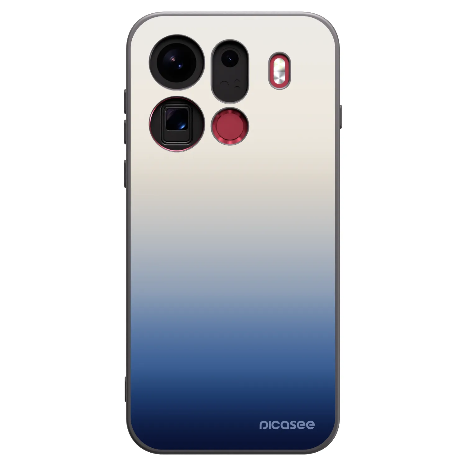 Picasee OPPO Find X9 Pro Hülle - Schwarzes Silikon - Gravity Fade