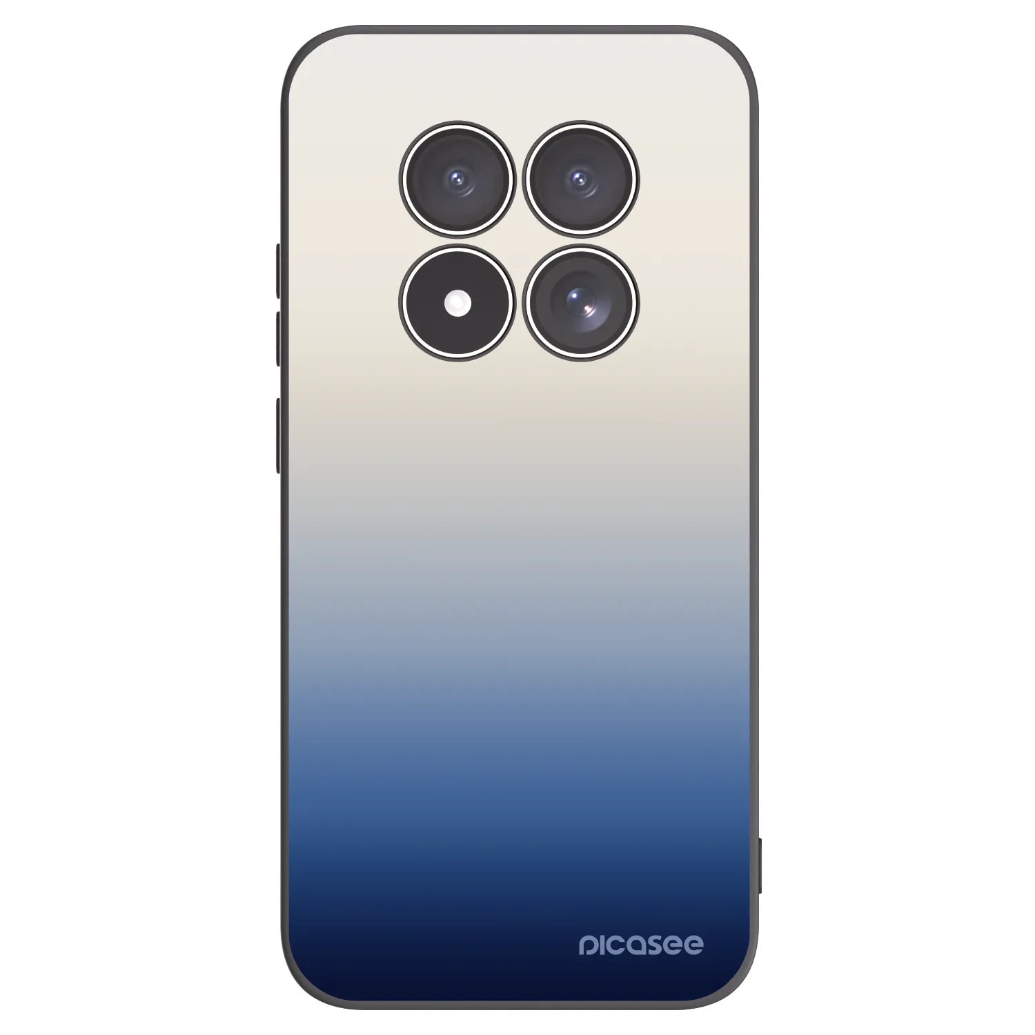 Picasee Xiaomi Redmi Note 15 Pro 5G Hülle - Schwarzes Silikon - Gravity Fade