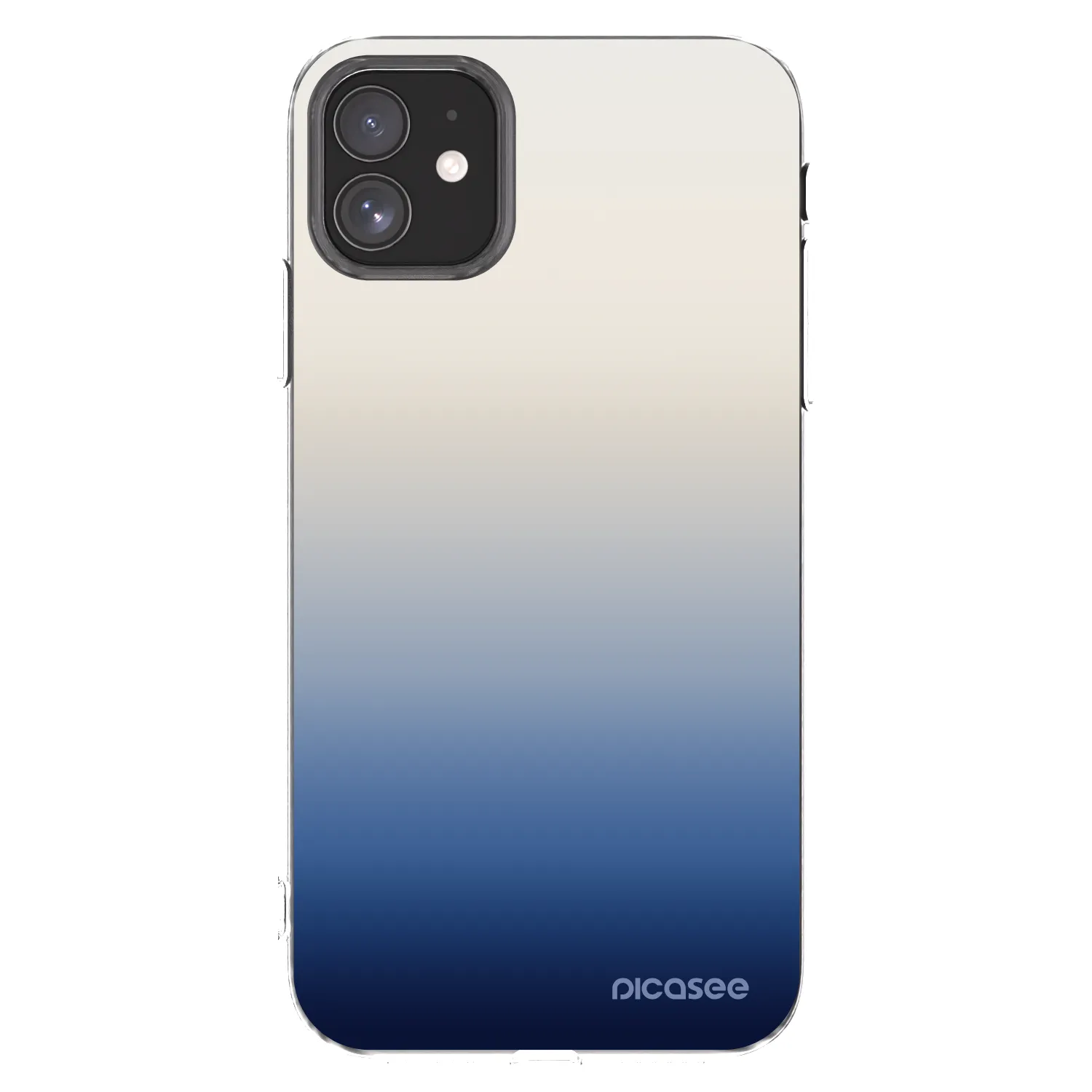 Picasee Apple iPhone 11 Hülle - Transparentes Silikon - Gravity Fade