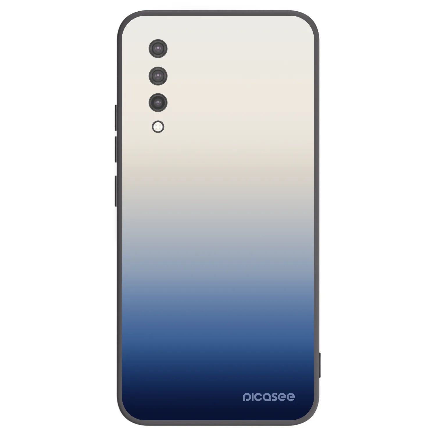 Picasee Xiaomi Mi 9 Lite Hülle - Schwarzes Silikon - Gravity Fade