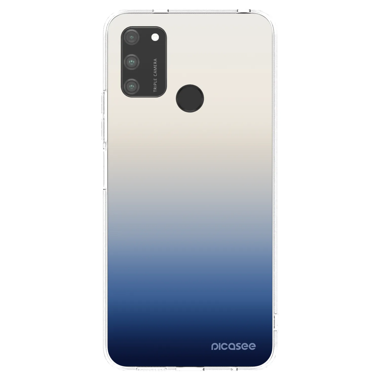 Picasee Honor 9A Hülle - Transparentes Silikon - Gravity Fade