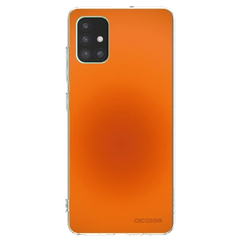 Picasee Samsung Galaxy M51 M515F Hülle - Transparentes Silikon - Heat Core