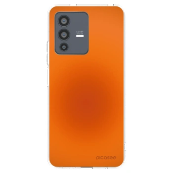 Picasee Vivo V23 5G Hülle - Transparentes Silikon - Heat Core