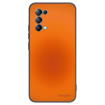 Picasee OPPO A16s Hülle - Schwarzes Silikon - Heat Core