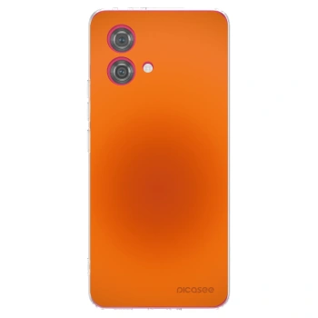 Picasee Motorola Moto G84 5G Hülle - Transparentes Silikon - Heat Core