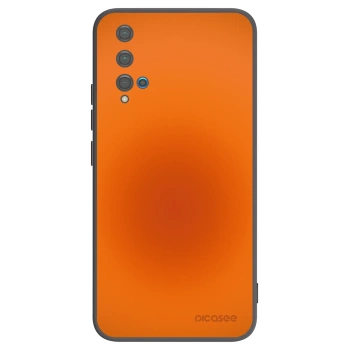 Picasee Huawei Nova 5T Hülle - Schwarzes Silikon - Heat Core