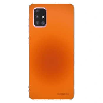 Picasee Samsung Galaxy A71 A715F Hülle - Transparentes Silikon - Heat Core