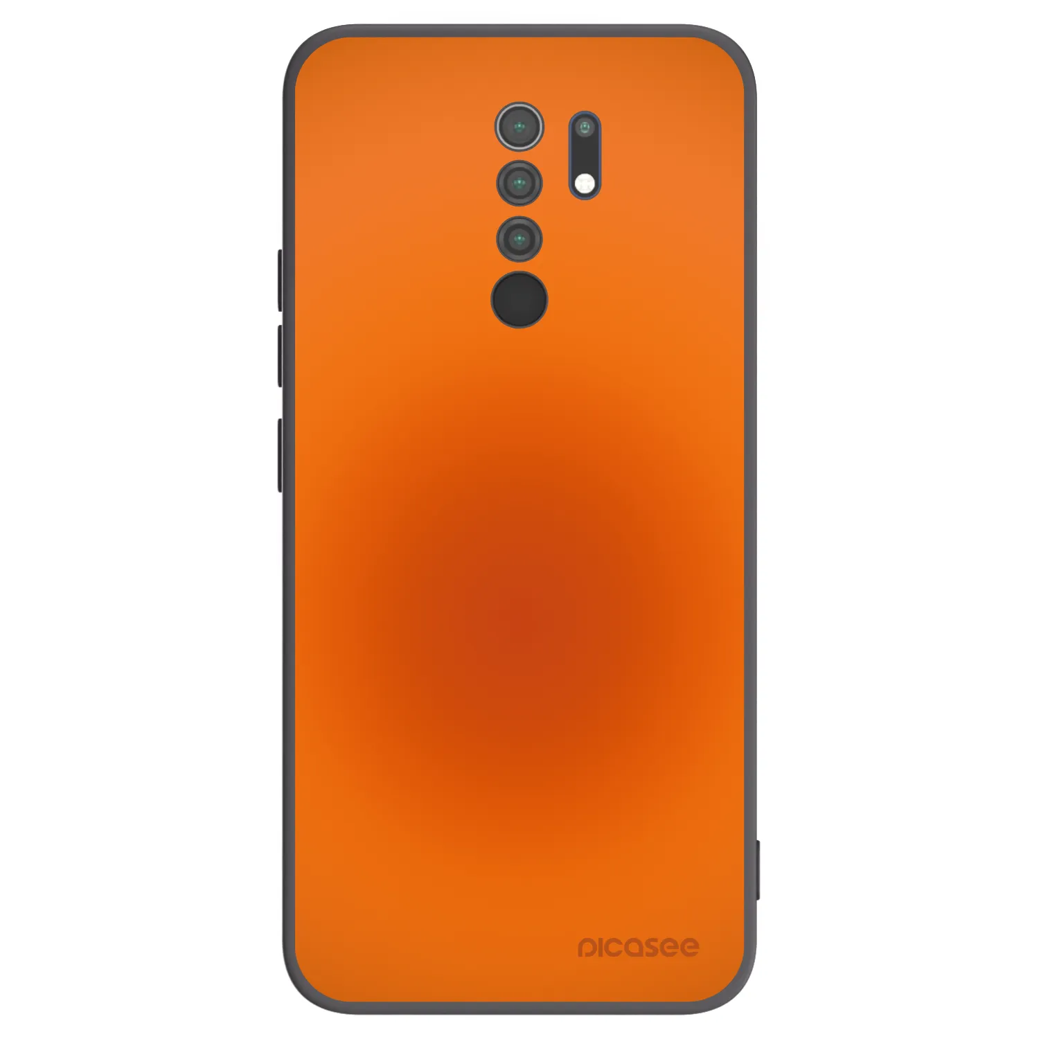 Picasee Xiaomi Redmi 9 Hülle - Schwarzes Silikon - Heat Core