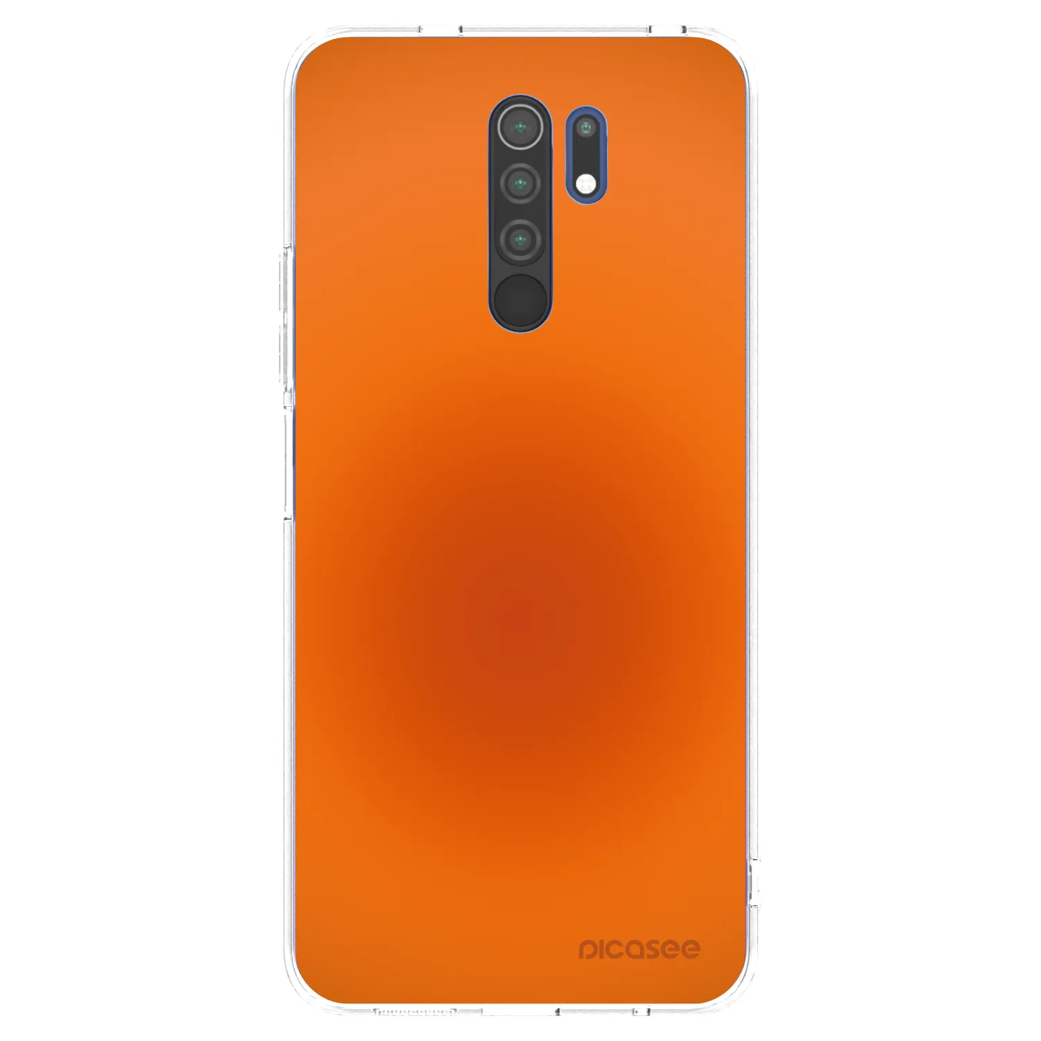 Picasee Xiaomi Redmi 9 Hülle - Transparentes Silikon - Heat Core