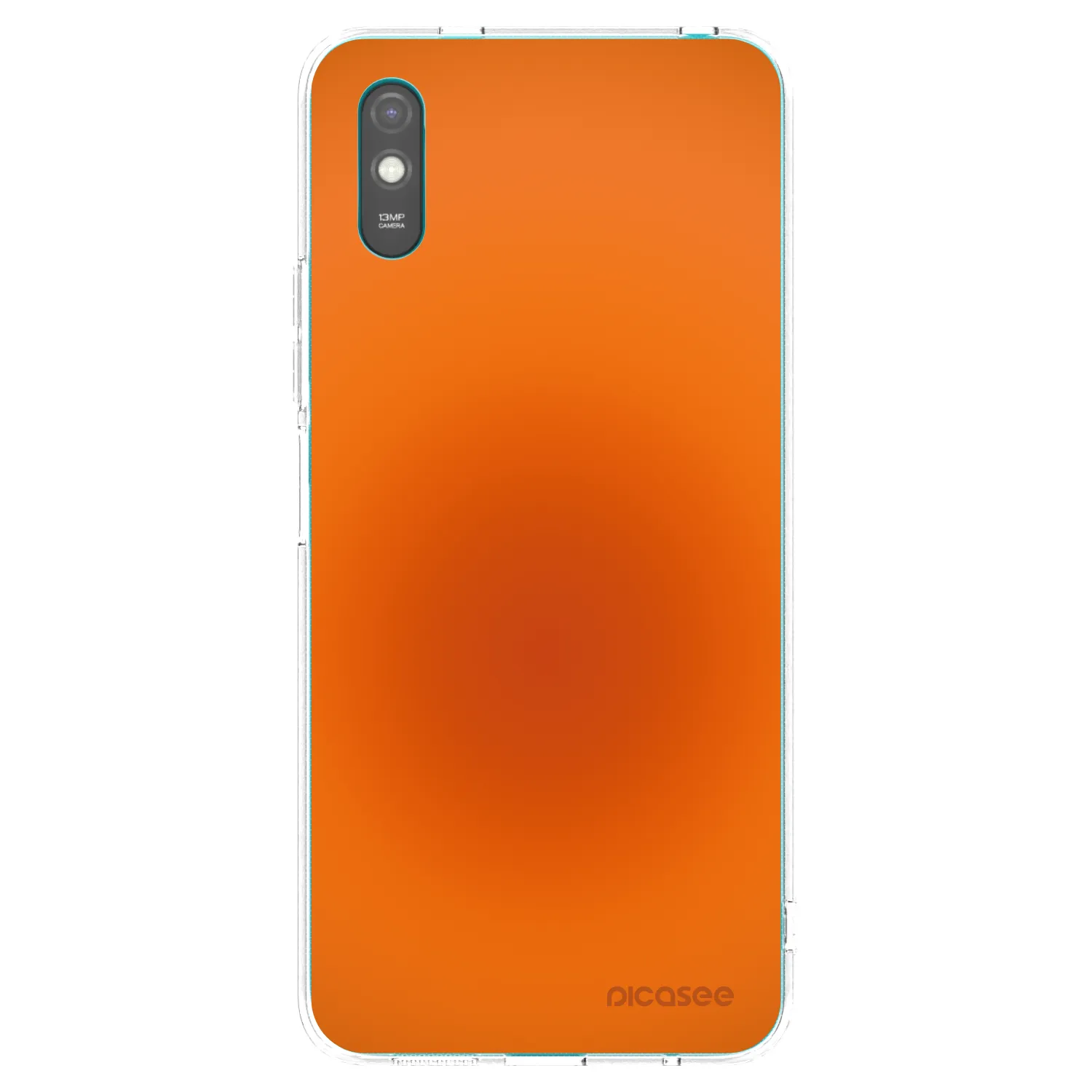 Picasee Xiaomi Redmi 9A Hülle - Transparentes Silikon - Heat Core
