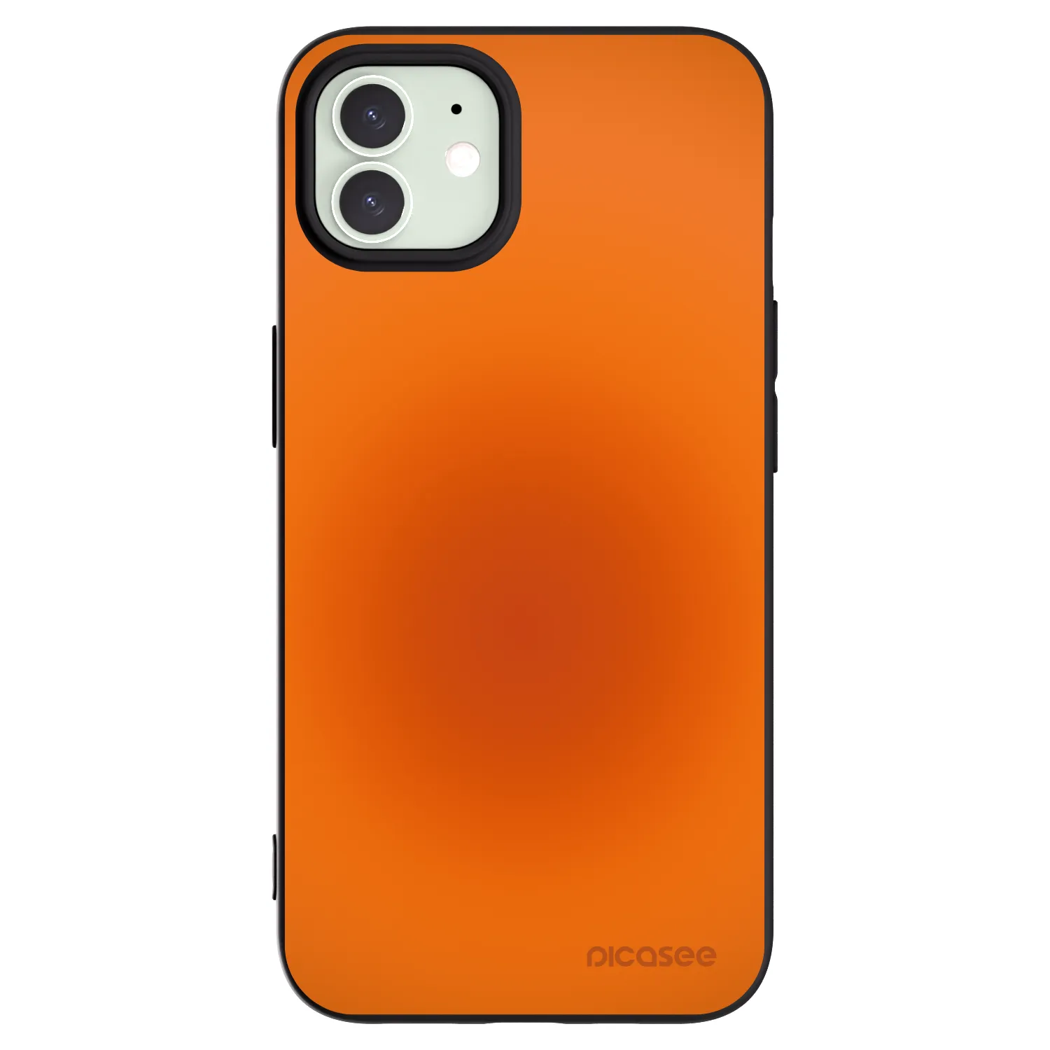 Picasee Apple iPhone 12 Pro Hülle - Schwarzes Silikon - Heat Core