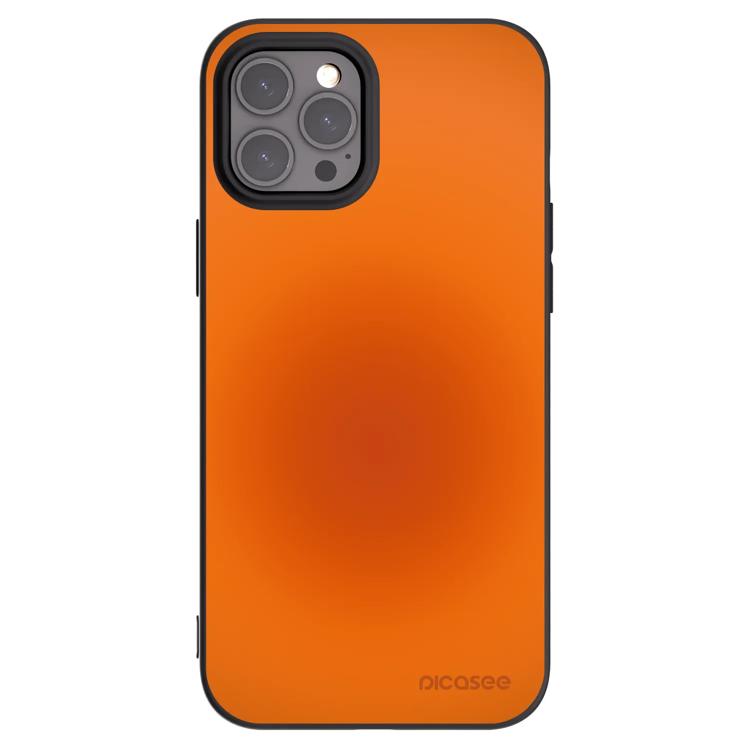 Picasee Apple iPhone 12 Pro Max Hülle - Schwarzes Silikon - Heat Core