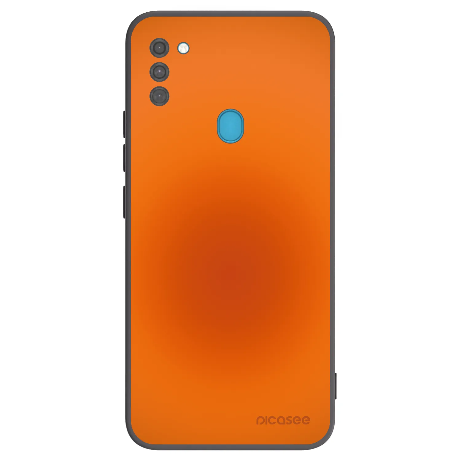 Picasee Samsung Galaxy M11 Hülle - Schwarzes Silikon - Heat Core