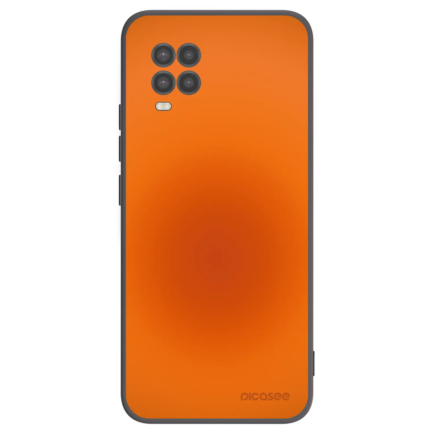 Picasee Xiaomi Mi 10 Lite Hülle - Schwarzes Silikon - Heat Core