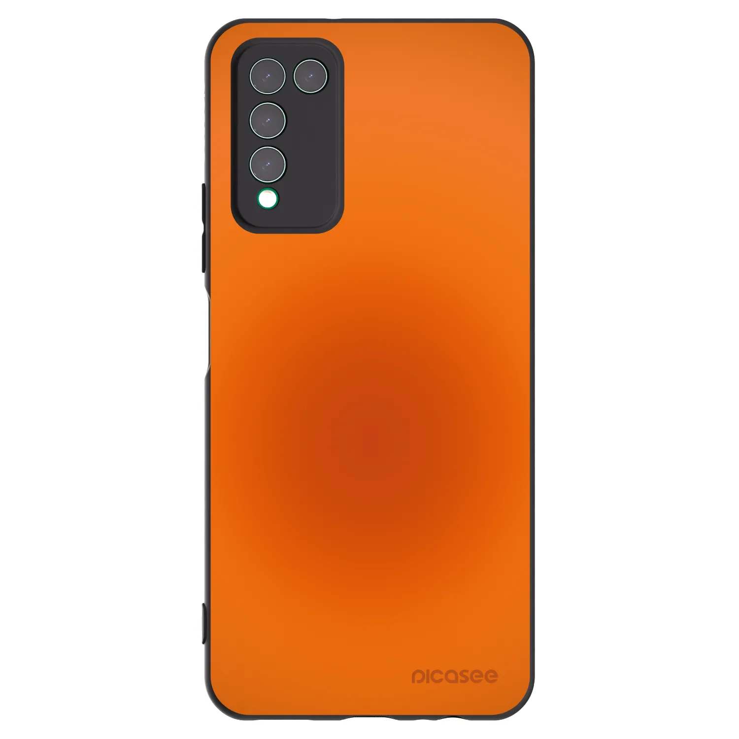 Picasee Honor 10X Lite Hülle - Schwarzes Silikon - Heat Core