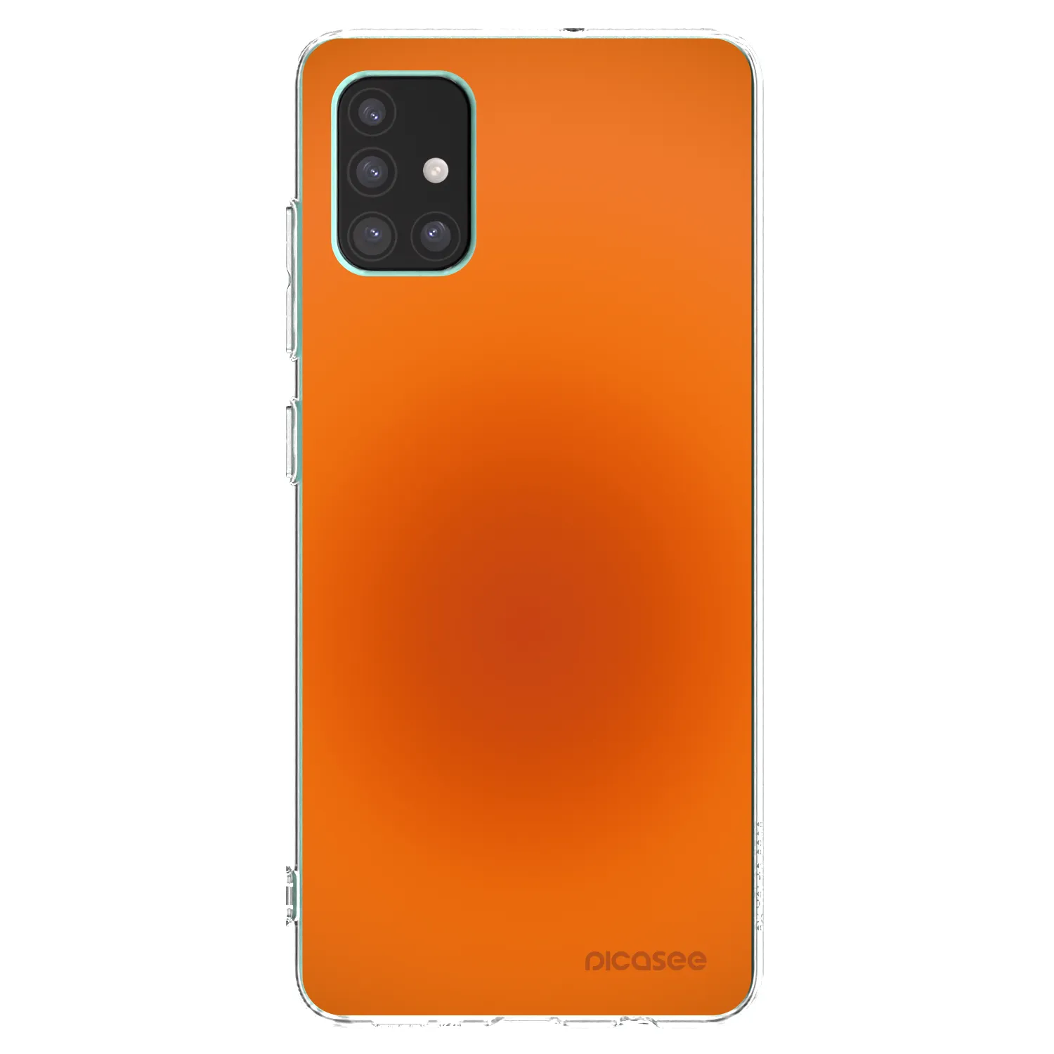 Picasee Samsung Galaxy M51 M515F Hülle - Transparentes Silikon - Heat Core