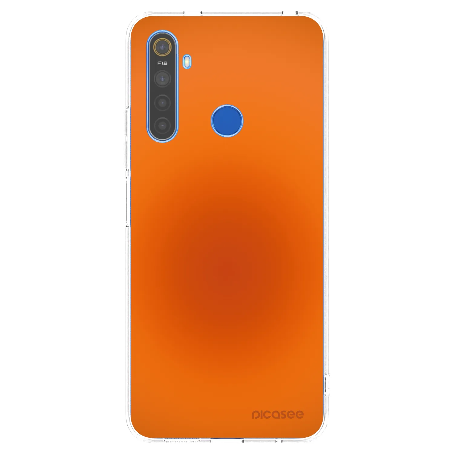 Picasee Realme 5 Hülle - Transparentes Silikon - Heat Core