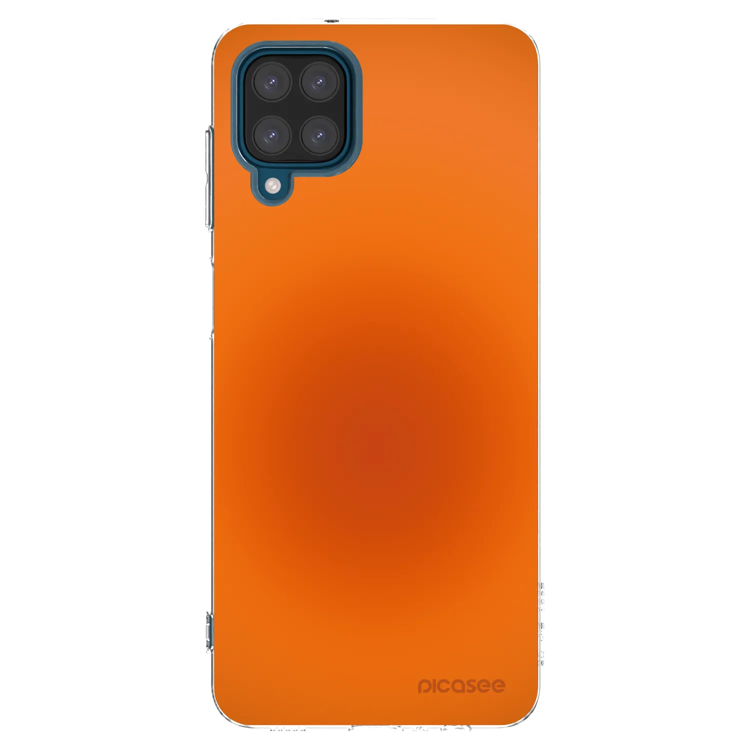 Picasee Samsung Galaxy A12 A125F Hülle - Transparentes Silikon - Heat Core