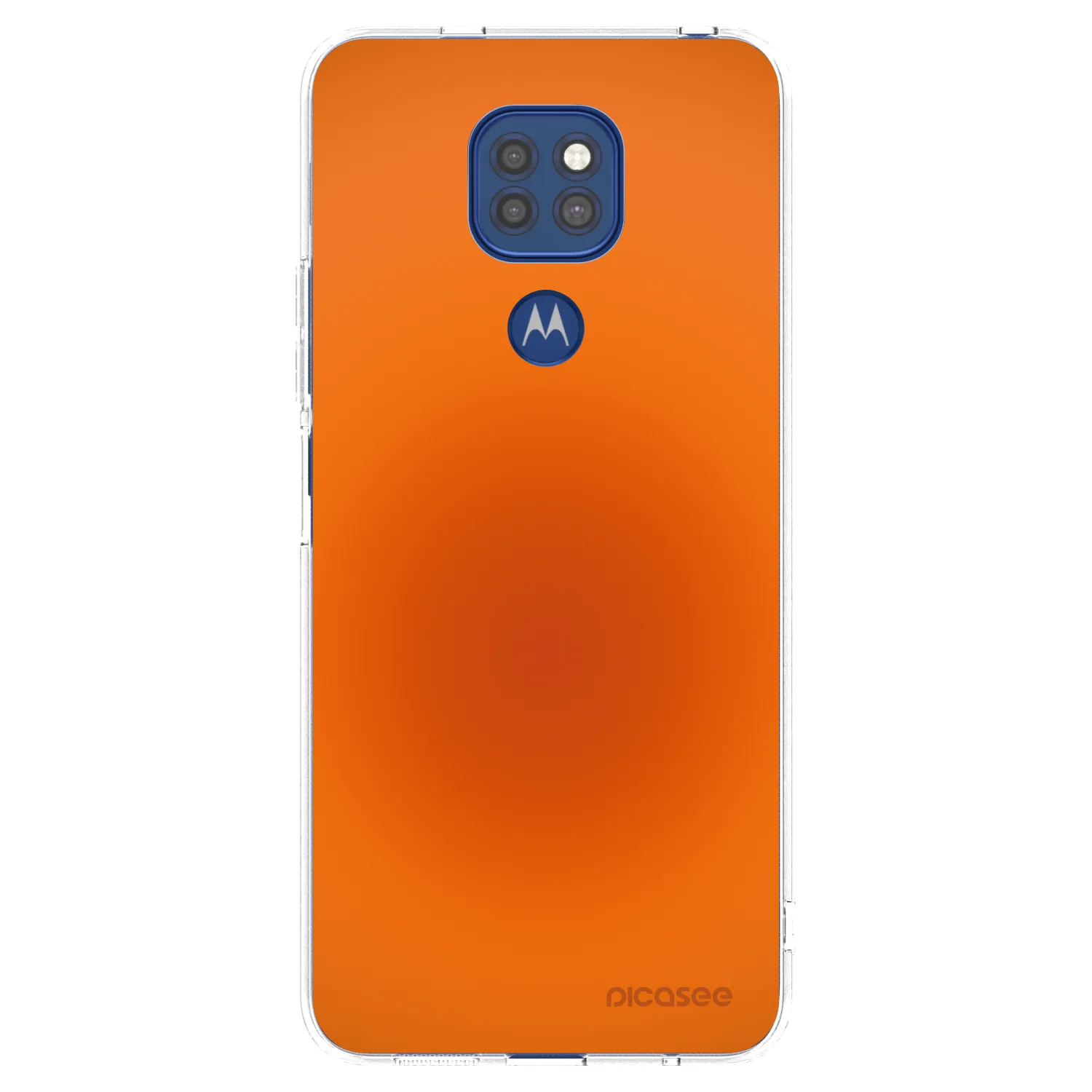 Picasee Motorola Moto G9 Play Hülle - Transparentes Silikon - Heat Core