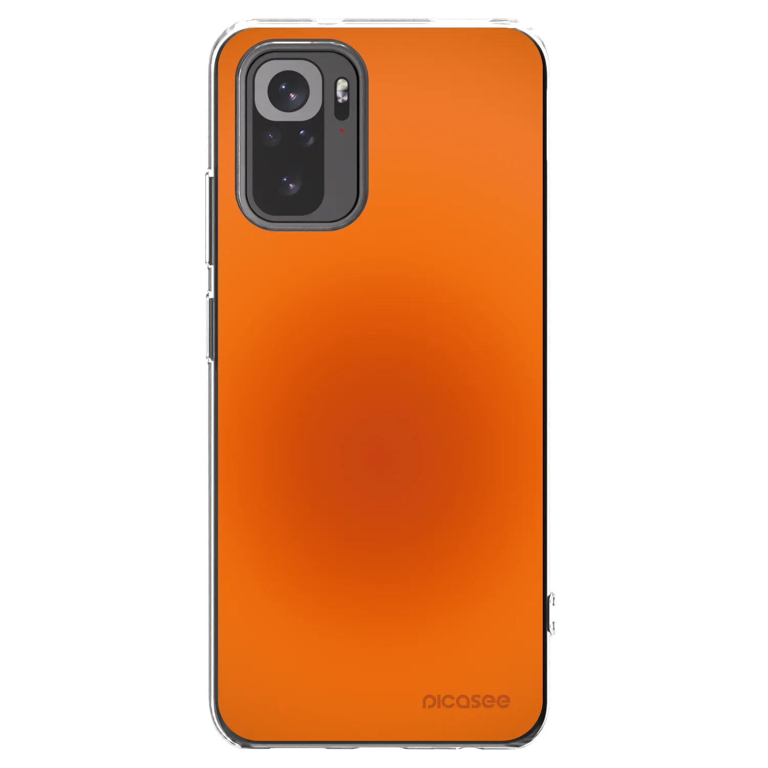 Picasee Xiaomi Redmi Note 10 Hülle - Transparentes Silikon - Heat Core