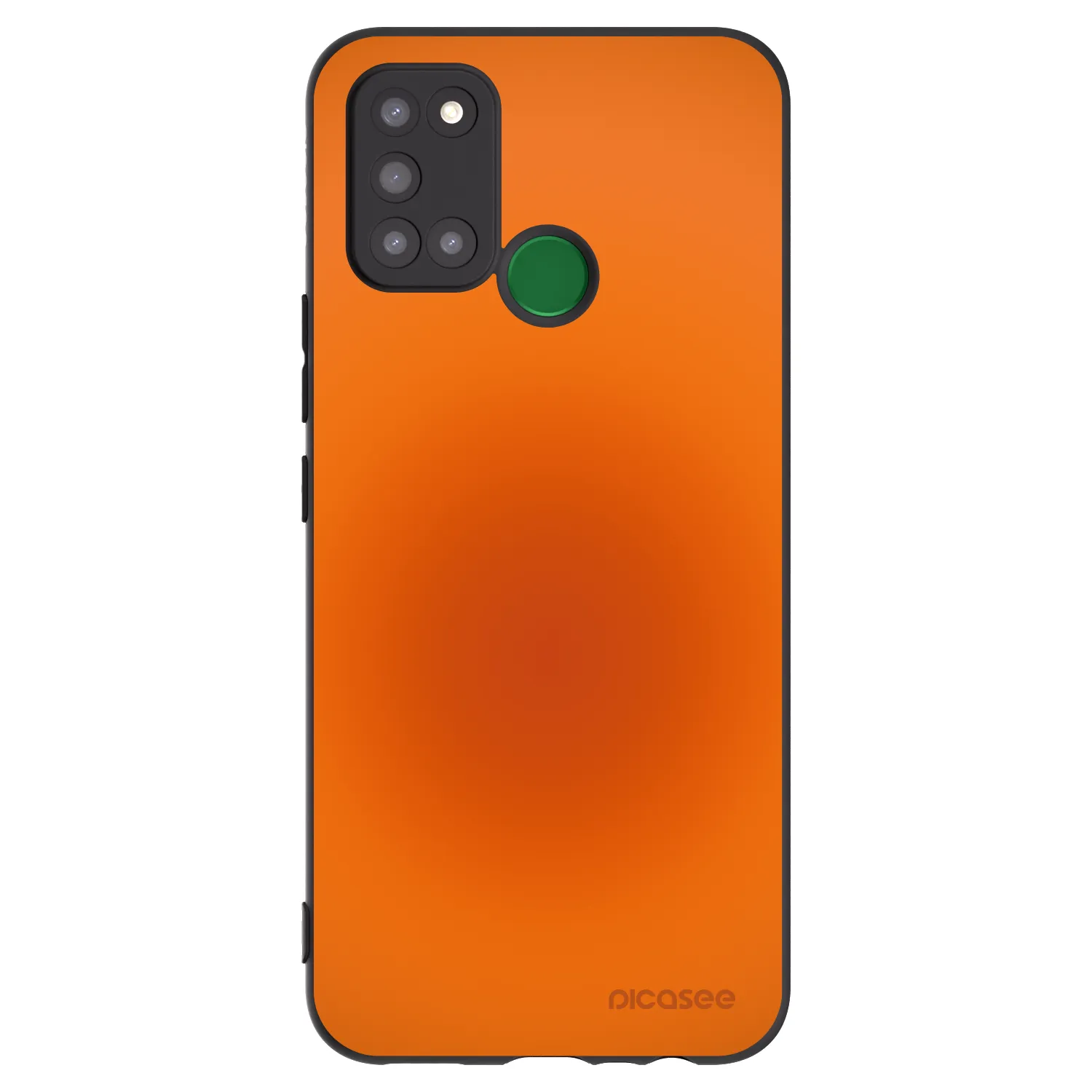 Picasee Realme 7i Hülle - Schwarzes Silikon - Heat Core