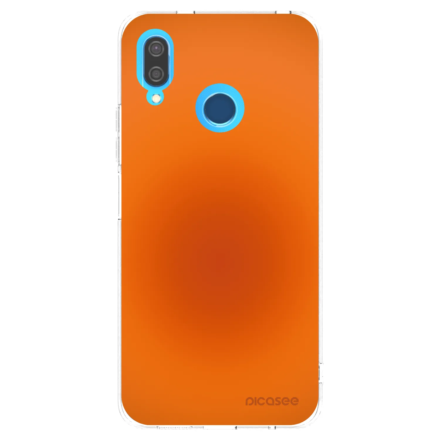 Picasee Huawei P20 Lite Hülle - Transparentes Silikon - Heat Core