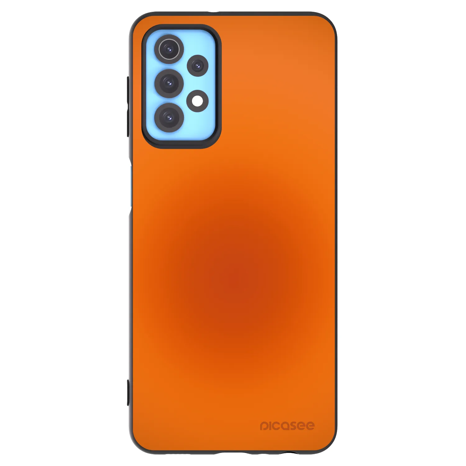 Picasee Samsung Galaxy A32 4G SM-A325F Hülle - Schwarzes Silikon - Heat Core