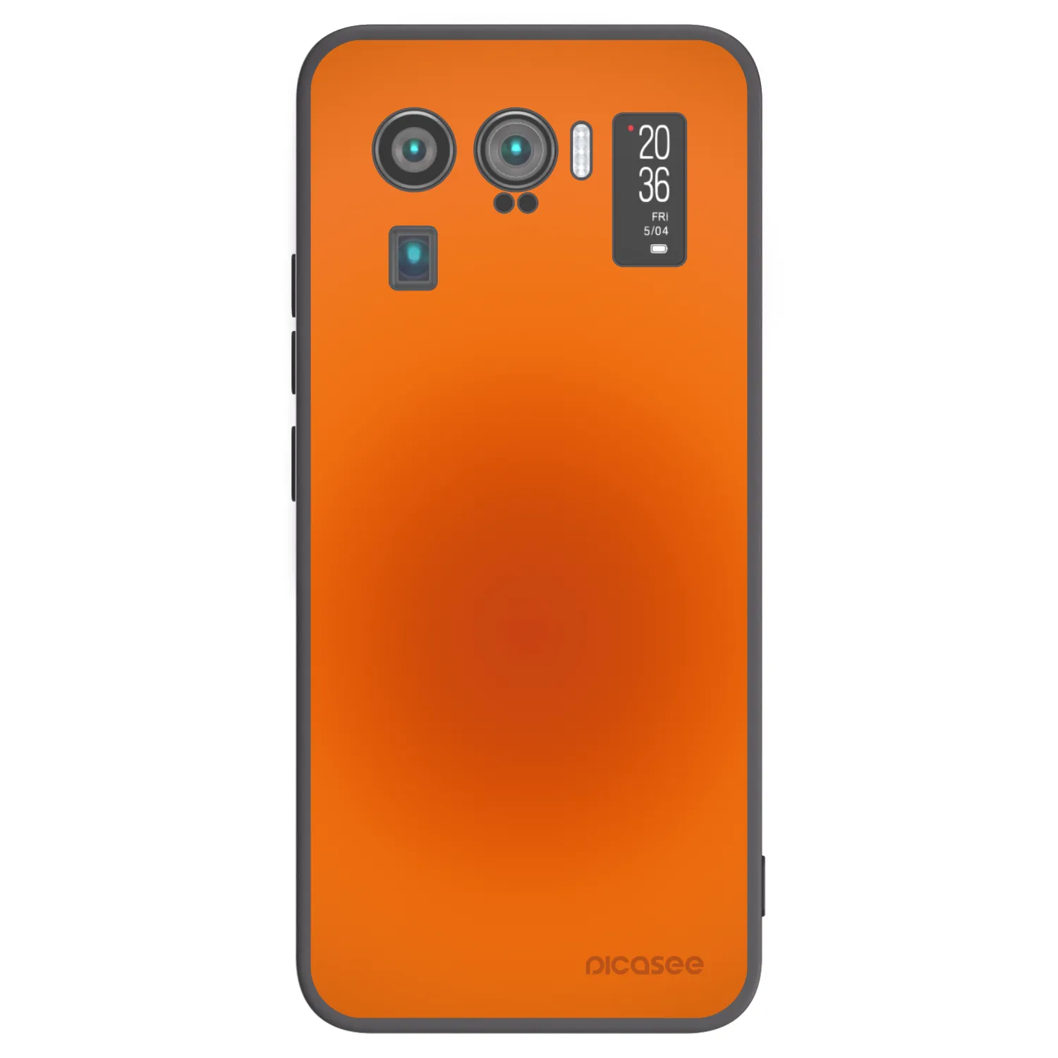 Picasee Xiaomi Mi 11 Ultra Hülle - Schwarzes Silikon - Heat Core