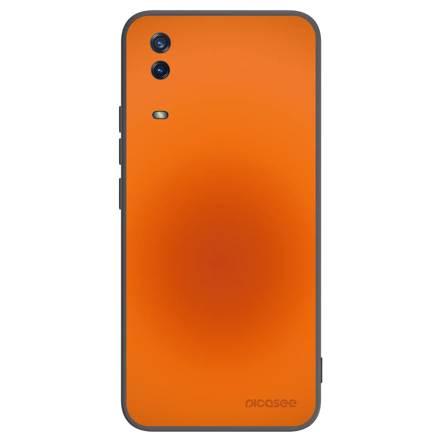 Picasee Vivo Y11s Hülle - Schwarzes Silikon - Heat Core