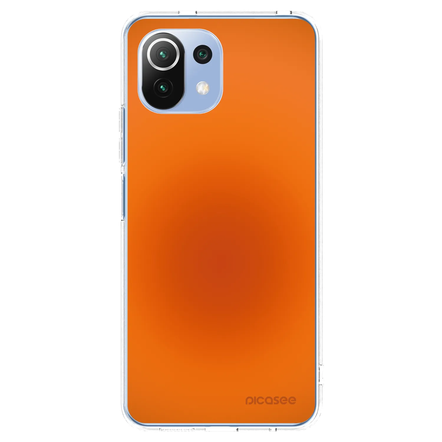 Picasee Xiaomi 11 Lite 5G NE Hülle - Transparentes Silikon - Heat Core