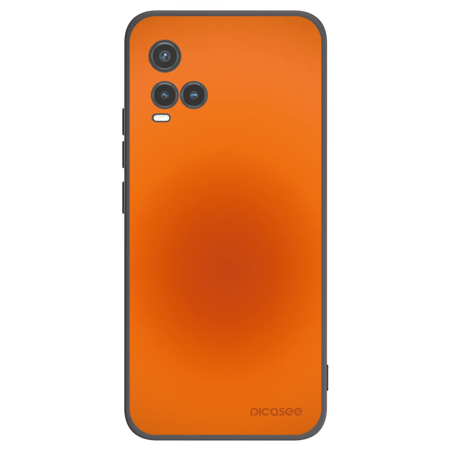 Picasee Vivo Y33s Hülle - Schwarzes Silikon - Heat Core