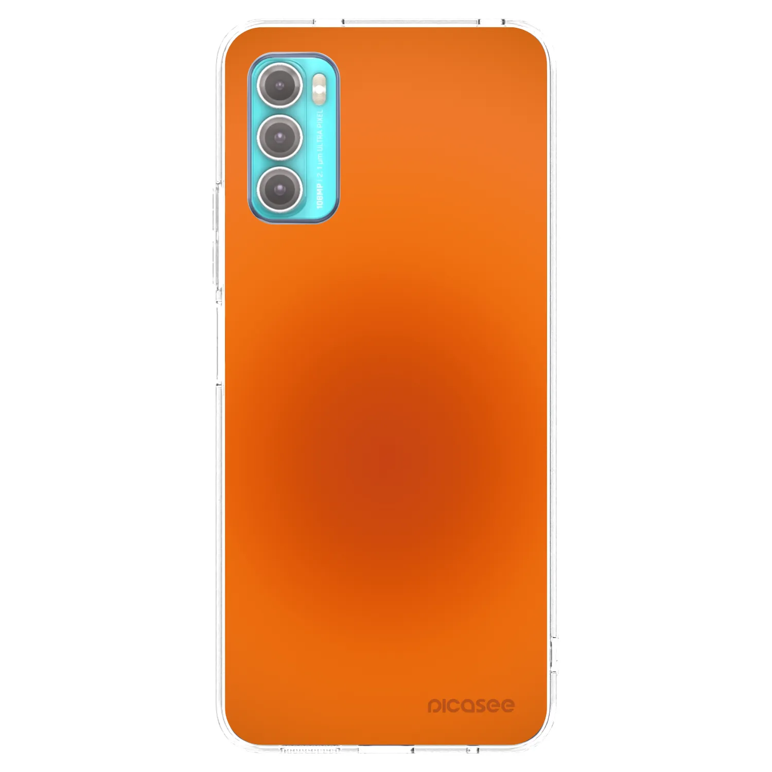 Picasee Motorola Moto G60 Hülle - Transparentes Silikon - Heat Core