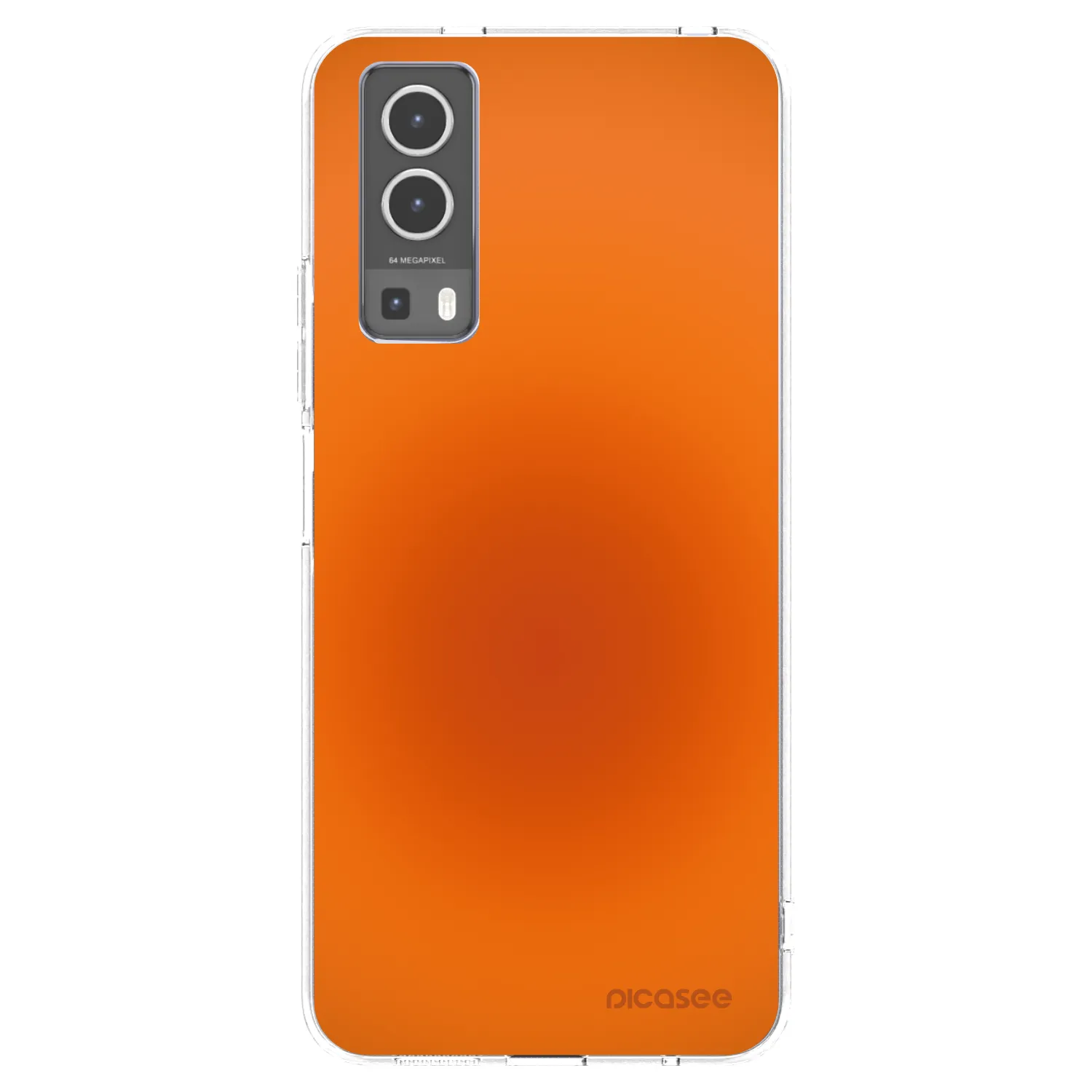 Picasee Vivo Y72 5G Hülle - Transparentes Silikon - Heat Core