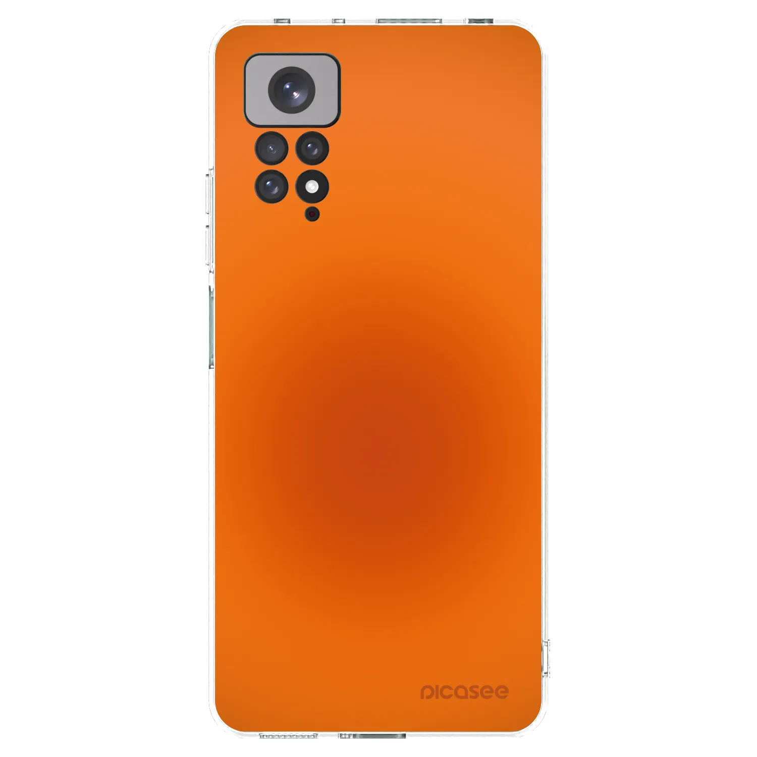 Picasee Xiaomi Redmi Note 11S 4G Hülle - Transparentes Silikon - Heat Core