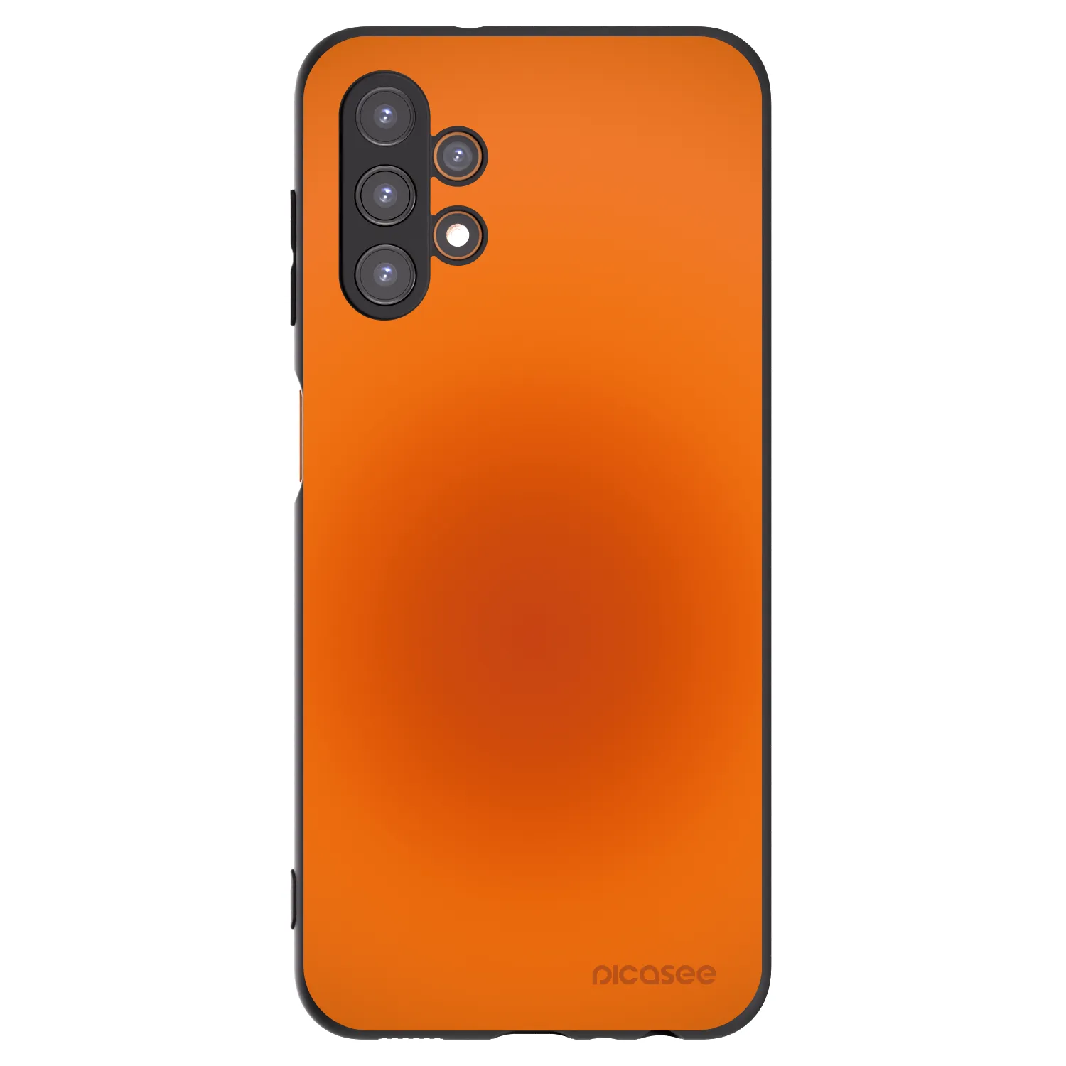 Picasee Samsung Galaxy A13 4G A135 Hülle - Schwarzes Silikon - Heat Core