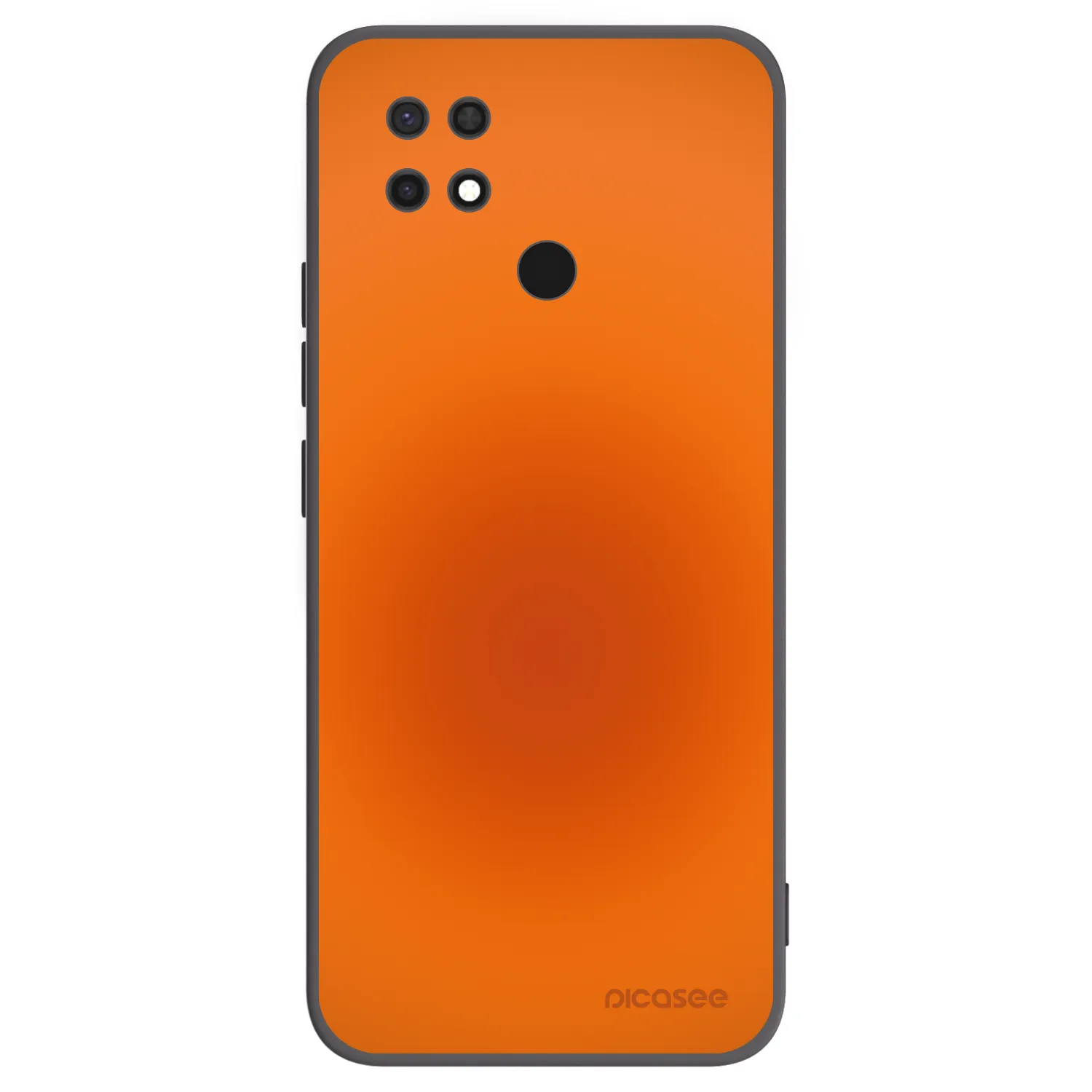 Picasee Xiaomi Redmi 10C Hülle - Schwarzes Silikon - Heat Core