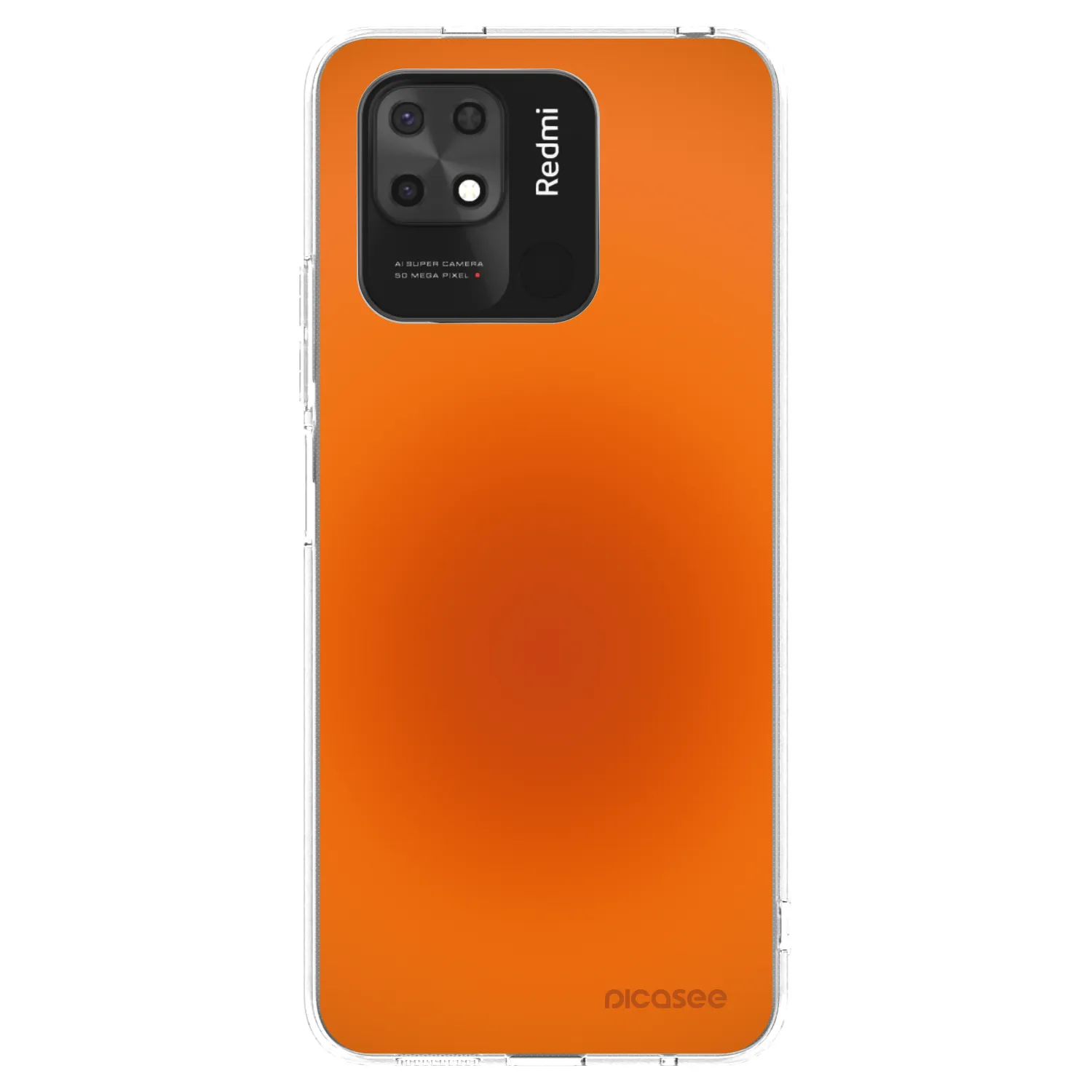 Picasee Xiaomi Redmi 10C Hülle - Transparentes Silikon - Heat Core